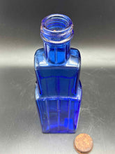 Load image into Gallery viewer, Glass Cobalt Bottle