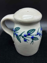 Load image into Gallery viewer, 2 Piece Salmon Falls Pottery Salt + Pepper shakers