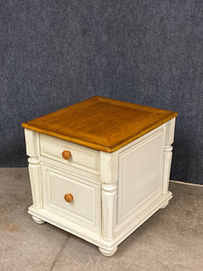 Two-Tone Side Table
