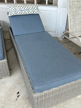 Load image into Gallery viewer, Resin Wicker Outdoor Reclining Sun Lounger