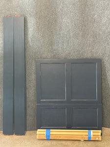 Pottery Barn Kids Tucker Twin Bed in Navy