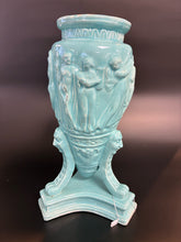 Load image into Gallery viewer, Blue Ceramic Vase