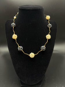 Gold Pearl Necklace