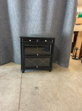 Load image into Gallery viewer, American Drew Black Wine Cabinet