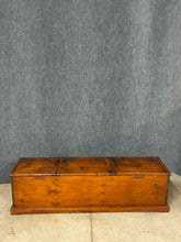 Load image into Gallery viewer, Primitive Pine Grain Storage Chest