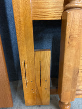 Load image into Gallery viewer, Queen-Full Oak Bed with Arched Headboard