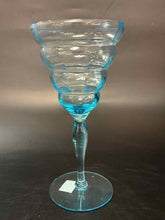 Load image into Gallery viewer, 9 Piece Blue Glass Glasses