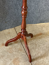 Load image into Gallery viewer, Mahogany Pedestal Plant Stand