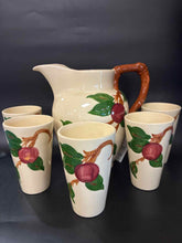Load image into Gallery viewer, 6 Piece Franciscan Ceramic Cream Beverage Set