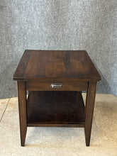 Load image into Gallery viewer, C.A. Luan Furniture Co. Side Table with Drawer