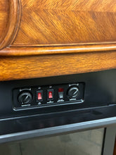Load image into Gallery viewer, Dark Wood Electric Fireplace