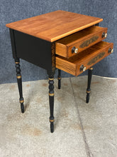 Load image into Gallery viewer, Hitchcock Two-Drawer Accent Table