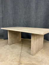 Load image into Gallery viewer, Pier 1 Contemporary Light Washed Wood Dining Table