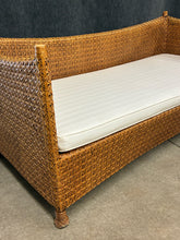 Load image into Gallery viewer, Wicker Rattan Daybed