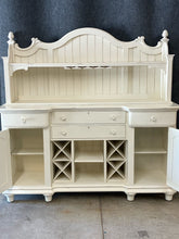 Load image into Gallery viewer, Stanley Furniture White Wine Bar Buffet with Hutch