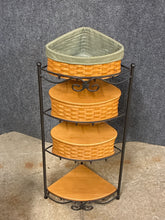 Load image into Gallery viewer, Longaberger Corner Stand with Baskets
