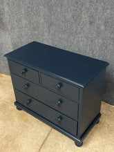 Load image into Gallery viewer, Pottery Barn Kids Catalina Navy 4-Drawer Dresser