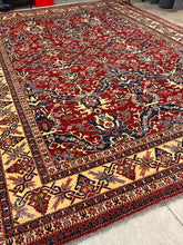 Load image into Gallery viewer, Oversize Hand-Knotted Persian Heriz Rug