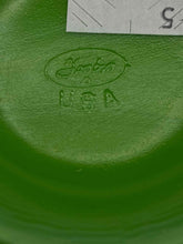 Load image into Gallery viewer, Fenton Glass Green Round Paisley Candy dish