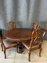 Load image into Gallery viewer, Tuscan Style Ornate 5-Piece Dining Set