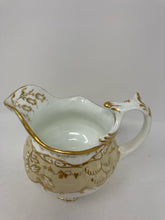 Load image into Gallery viewer, Coalport Bone China Gold Trim White 10 Piece Leaf Tea/Coffee Set