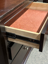 Load image into Gallery viewer, Transitional 3 Drawer Nightstand in Dark Espresso