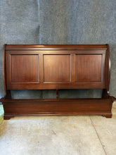 Load image into Gallery viewer, King Size Aspenhome Cherry Finish Sleigh Bed with Storage