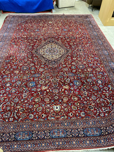 Esfahan Central Persia Kork Wool on Cotton Area Rug