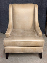 Load image into Gallery viewer, Ethan Allen "Emerson" Gold Pebbled Upholstered Chair
