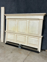 Load image into Gallery viewer, King Cottage-Style Solid Wood Bed with Crown Molding Detail