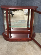 Load image into Gallery viewer, Small Curved Curio Display Cabinet