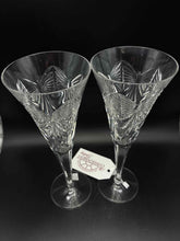 Load image into Gallery viewer, 2 Piece Waterford Millenium Clear Crystal Glasses