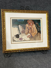 Load image into Gallery viewer, Barbara Wood Limited Edition Lithograph, Signed and Numbered 39/350, Framed