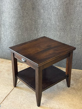 Load image into Gallery viewer, C.A. Luan Furniture Co. Side Table with Drawer