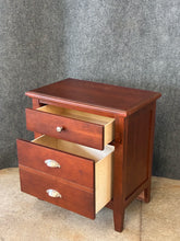 Load image into Gallery viewer, Vaughan-Bassett Cherry 2-Drawer Nightstand