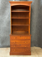 Load image into Gallery viewer, Ethan Allen American Impressions Cherry Lateral File Cabinet With Hutch Top
