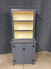Load image into Gallery viewer, Step-back Painted Farmhouse Style Hutch
