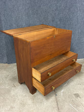 Load image into Gallery viewer, Antique 2-Drawer Chest with Trunk Top