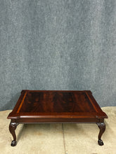 Load image into Gallery viewer, Traditional Mahogany Claw Foot Coffee Table