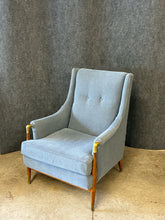 Load image into Gallery viewer, Mid-Century Style High Back Lounge Chair