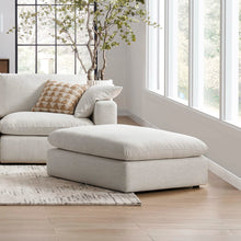 Load image into Gallery viewer, *NEW* Castlery Dawson Large Ottoman, Beach Linen