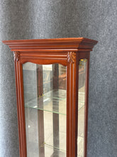 Load image into Gallery viewer, Mirrored Lighted Curio Cabinet