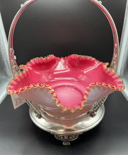 Load image into Gallery viewer, Glass Antique Pink Bowl