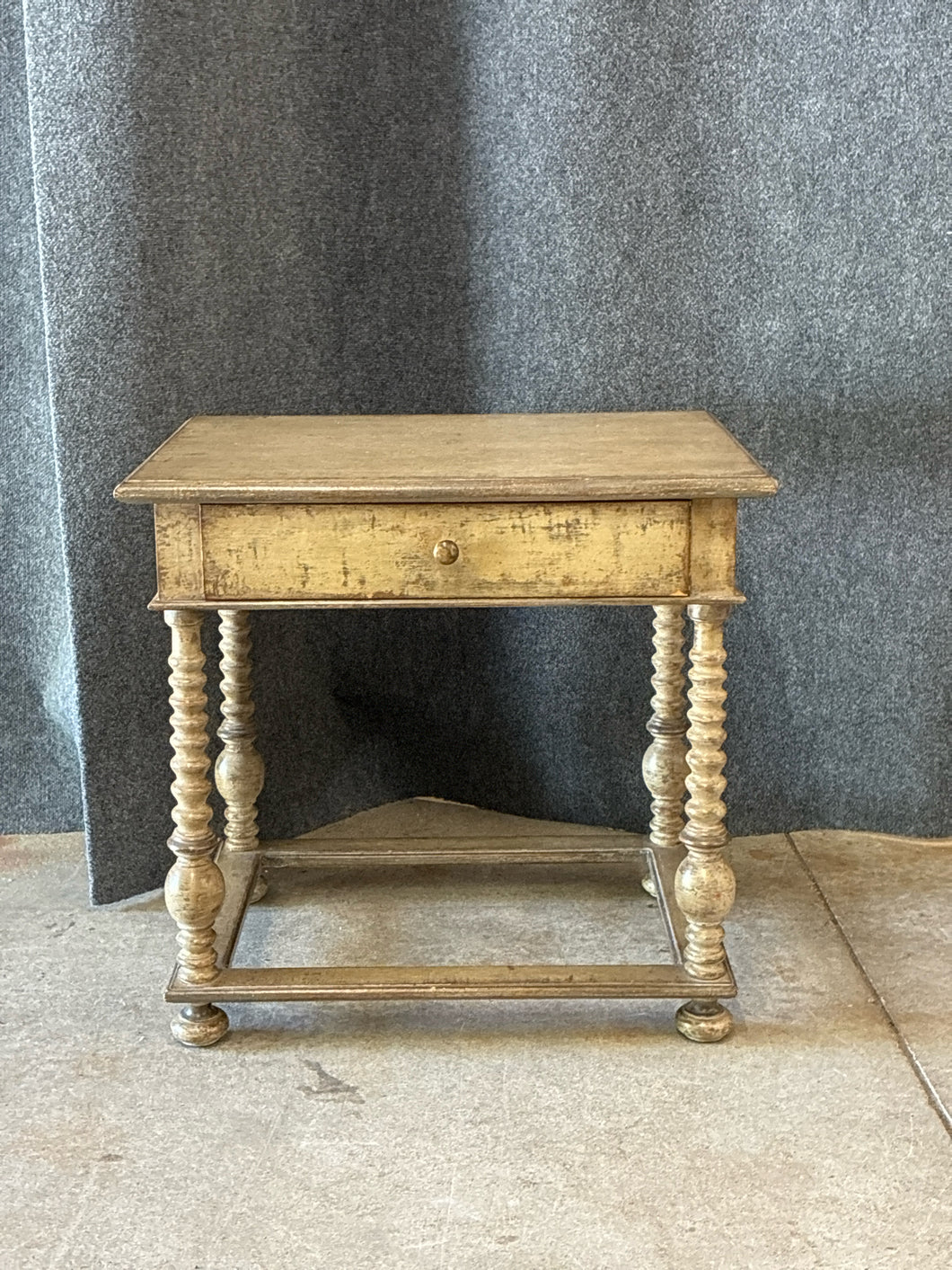Porto Side Table in Tortora Finish