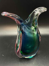 Load image into Gallery viewer, Murano Glass Multi-Color Vase