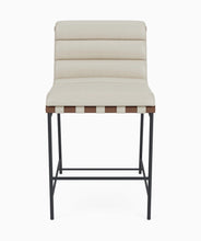 Load image into Gallery viewer, *NEW* Denver Modern Vail Leather Counter Stool (Multiple Quantities)
