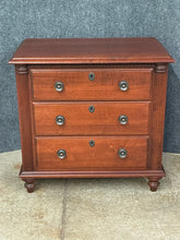 Load image into Gallery viewer, Durham Furniture Savile Row 3-Drawer Nightstand