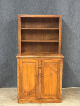 Load image into Gallery viewer, Primitive Pine Stepback Hutch