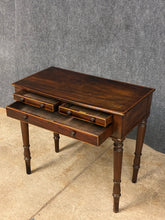 Load image into Gallery viewer, Vintage Three-Drawer Writing Table