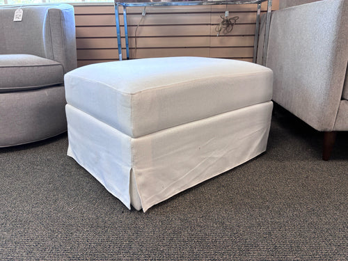 *NEW* Castlery Dawson Large Ottoman, Beach Linen